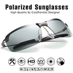 Photochromic Polarized Sunglasses Anti-UV Driving Eyewear for Men Women Drivers UV400 Sun Glasses Male Eyeglasses