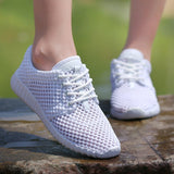 New Women Sneakers Breathable Flat Shoes