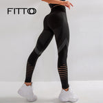 FITTOO Gym Seamless High Waist Leggings Tights Women - keytoabetterlife