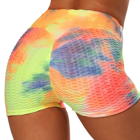 Printed Shorts Women Sexy Push Up