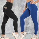 Yoga Pants With Pockets Sportswear - keytoabetterlife