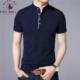 New Style Mandarin Collar Short Sleeve - keytoabetterlife