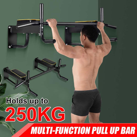 Indoor Pull Up Bar Wall Home Chin Up Bar Gymnastics Exercise - keytoabetterlife