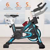 Home Exercise Bike Cardio Cycling Ultra-quiet Indoor Equipment - keytoabetterlife