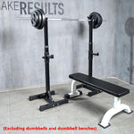 Adjustable Rack Squat Stand Split Barbell Rack - keytoabetterlife