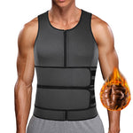 Men Shapewear Waist Trainer Vest Sauna Suits Thermo Sweat - keytoabetterlife