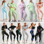 Women yoga set gym clothing Female - keytoabetterlife