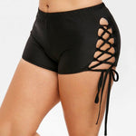 Womail bikini swimming trunks plain shorts - keytoabetterlife